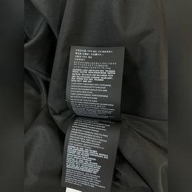 PRADA Пальто с меховым воротником из лисицы, 90% белый гусиный пу