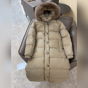 PRADA Длинная пуховая куртка новой модели с треугольным логотипом