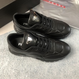 PRADA Повседневная обувь 38—-43 Черная кожа