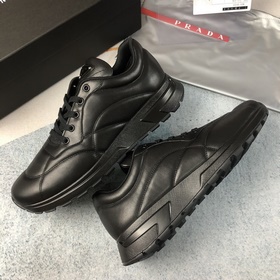 PRADA Повседневная обувь 38—-43 Черная кожа