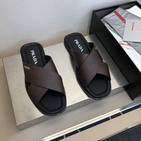PRADA Высокое качество, мастерство высшего класса Мужские кожаны