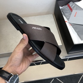 PRADA Высокое качество, мастерство высшего класса Мужские кожаны