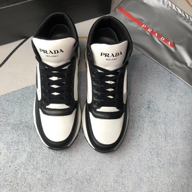 PRADA Высокие ботинки 38—43 Белый/Черный