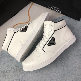 PRADA Полуботинки 38—-43 Белый/Черный