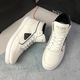 PRADA Полуботинки 38—-43 Белый/Черный