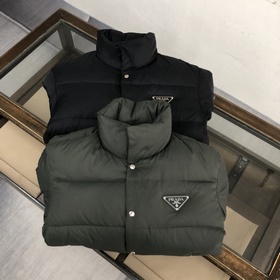 PRADA Зимняя новинка Пуховик Пуховая куртка Изготовлен из высокок