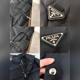 PRADA Зимняя новинка Пуховик Пуховая куртка Изготовлен из высоко