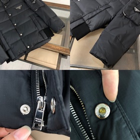 PRADA Зимняя новинка Пуховик Пуховая куртка Изготовлен из высоко