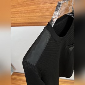 PRADA Пrada Осенняя мужская кофта с круглым вырезом Изготовлен из