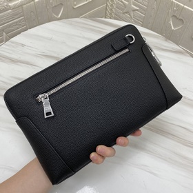 Новая мужская сумка PRADA из импортной кожи с четкой текстурой и 
