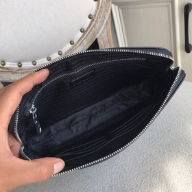 Мужская сумка Prada с кодовым замком (итальянская кожа первого сл
