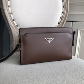 Высококачественная мужская сумка Prada (итальянская кожа с узором