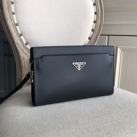 Высококачественная мужская сумка Prada (итальянская кожа с узором
