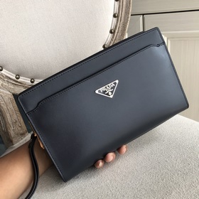 Высококачественная мужская сумка Prada (итальянская кожа с узором