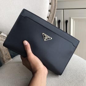 Высококачественная мужская сумка Prada (итальянская кожа с узором