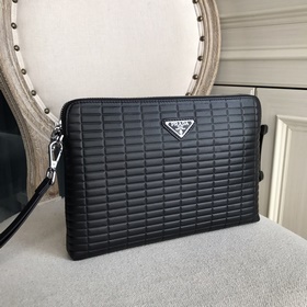 Мужская сумка Prada (импортная итальянская кожа с тиснением) с вы