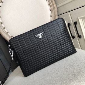 Мужская сумка Prada (импортная итальянская кожа с тиснением) с вы