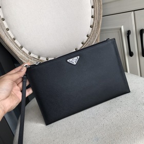 Мужская сумка Prada (итальянская телячья кожа с крестообразным уз