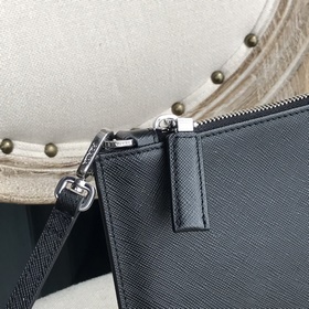 Мужская сумка Prada (итальянская телячья кожа с крестообразным уз