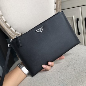 Мужская сумка Prada (итальянская телячья кожа с крестообразным уз
