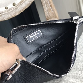 Мужская сумка Prada (итальянская телячья кожа с крестообразным уз