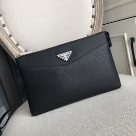 Мужская сумка Prada (итальянская кожа с узором) с высококачествен