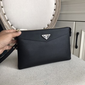 Мужская сумка Prada (итальянская кожа с узором) с высококачествен