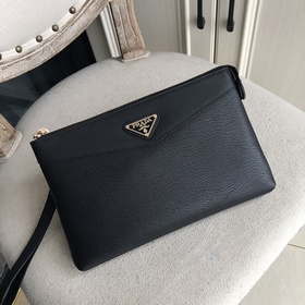 Мужская сумка Prada (итальянская кожа с узором) с высококачествен