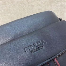 PRADA Сумка для отдыха через плечо, импортная итальянская кожа, г
