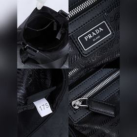 Сумка через плечо PRADA, сумка-мессенджер, импортная ткань из Южн