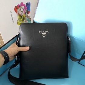 PRADA Мужская модная сумка через плечо, воплощение вечной классик