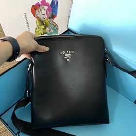 PRADA Мужская модная сумка через плечо, воплощение вечной классик