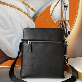 Мужская сумка PRADA. Модная и стильная сумка через плечо для мужч