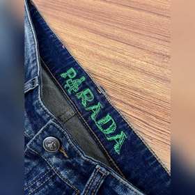 【PRADA Пrada】 Джинсы Новейший модный дизайн этого года, изготовл