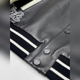 Valentino модная кожаная куртка-жакет Импортная ткань, изготовлен