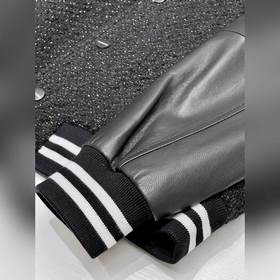 Valentino модная кожаная куртка-жакет в стиле кэжуал. Импортная т