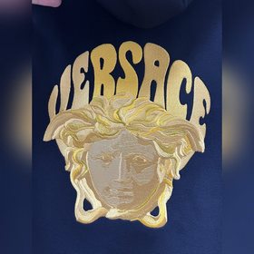 Versace &nbsp; Новая кофта с капюшоном и застежкой-молнией с 