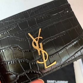 Сумка Saint Laurent, импортная кожа аллигатора, фурнитура из нерж