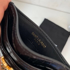 Сумка Saint Laurent, импортная кожа аллигатора, фурнитура из нерж