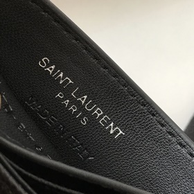 Сумка Saint Laurent, импортная кожа мелкой зернистости, фурнитура