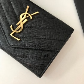 Сумка Saint Laurent, импортная кожа мелкой зернистости, фурнитура
