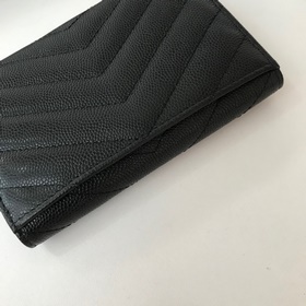 Сумка Saint Laurent, импортная кожа мелкой зернистости, фурнитура