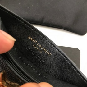 Сумка Saint Laurent, импортная кожа мелкой зернистости, фурнитура