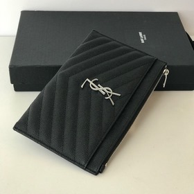 Сумка Saint Laurent Импортная мелкозернистая кожа, нержавеющая с