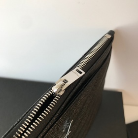 Сумка Saint Laurent Импортная мелкозернистая кожа, нержавеющая с
