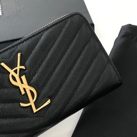 Сумка Saint Laurent, импортная кожа мелкой зернистости, металличе