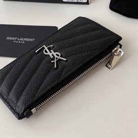 Новая модель кошелька Saint Laurent, изготовленная из импортной к