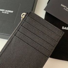Новая модель кошелька Saint Laurent, изготовленная из импортной к