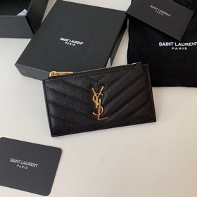 Новая модель кошелька Saint Laurent, изготовленная из импортной к