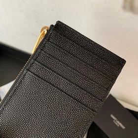 Новая модель кошелька Saint Laurent, изготовленная из импортной к